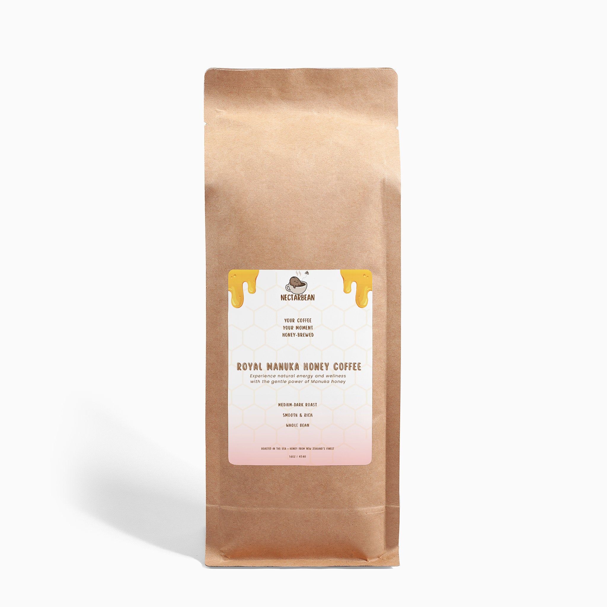 Pure Manaka Honey Coffee (16oz)