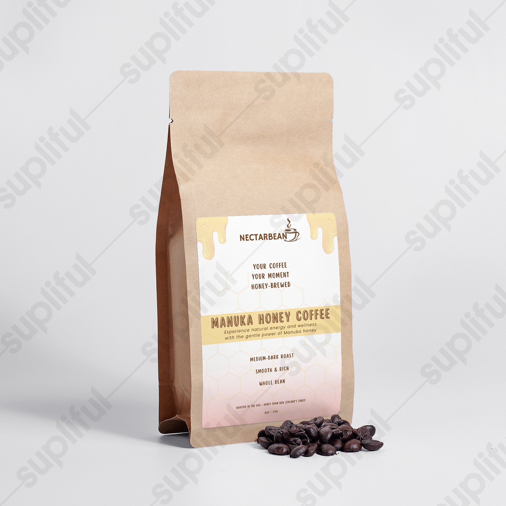 Pure Manaka Honey Coffee (4oz)